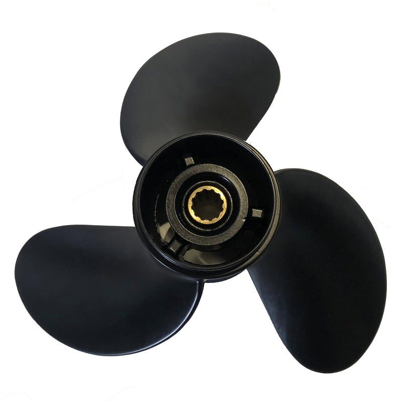 COPKINGO Boat Outboard Propeller 8.5" X 9" for Mercury Outboard 8HP-9.8HP Tohatsu Nissan Boat Propeller 3B2W64517-1 3B2-64517-1 - Image 3